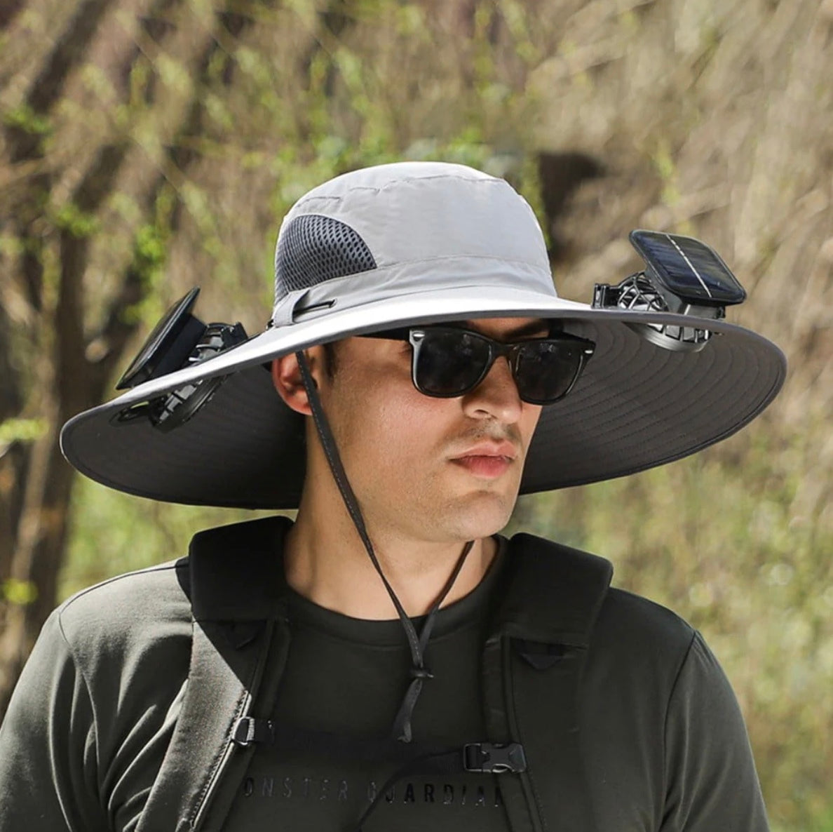 Excaven - Solar Fan Hat
