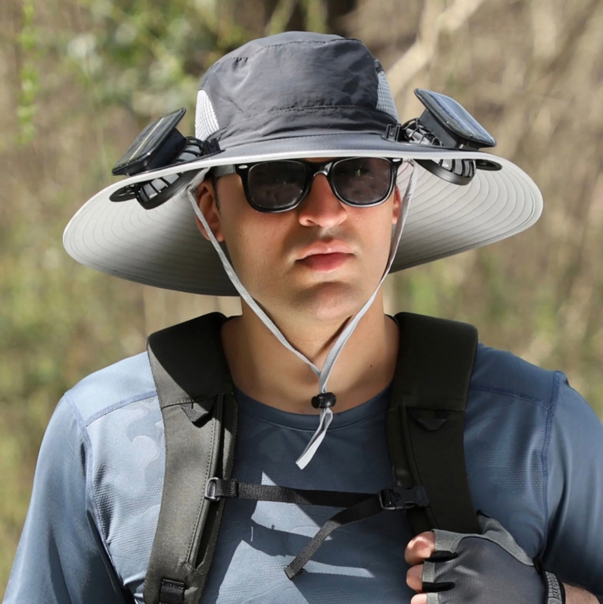 Excaven - Solar Fan Hat