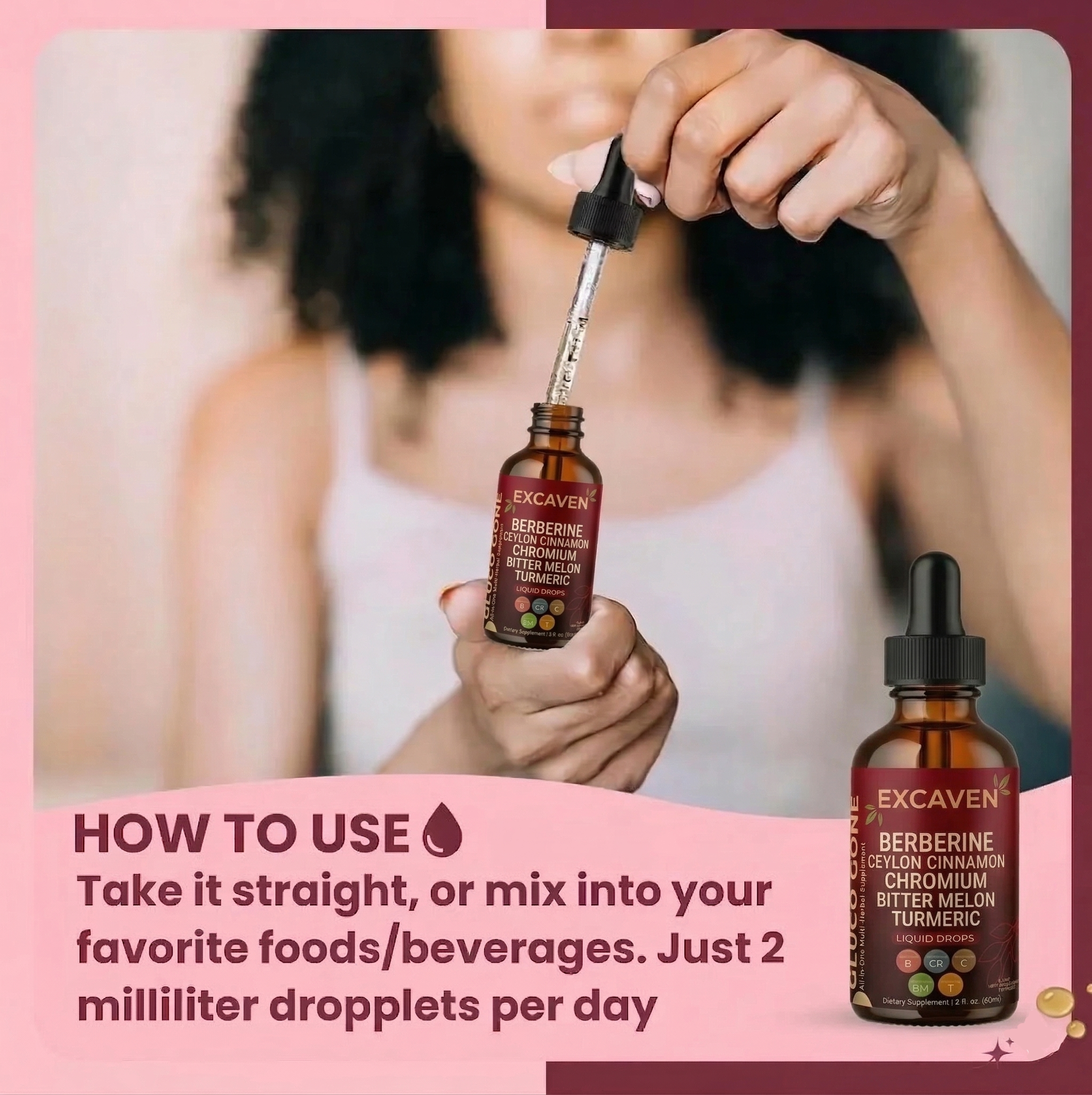 Berberine + Ceylon Cinnamon Regulator Drops (60mL)