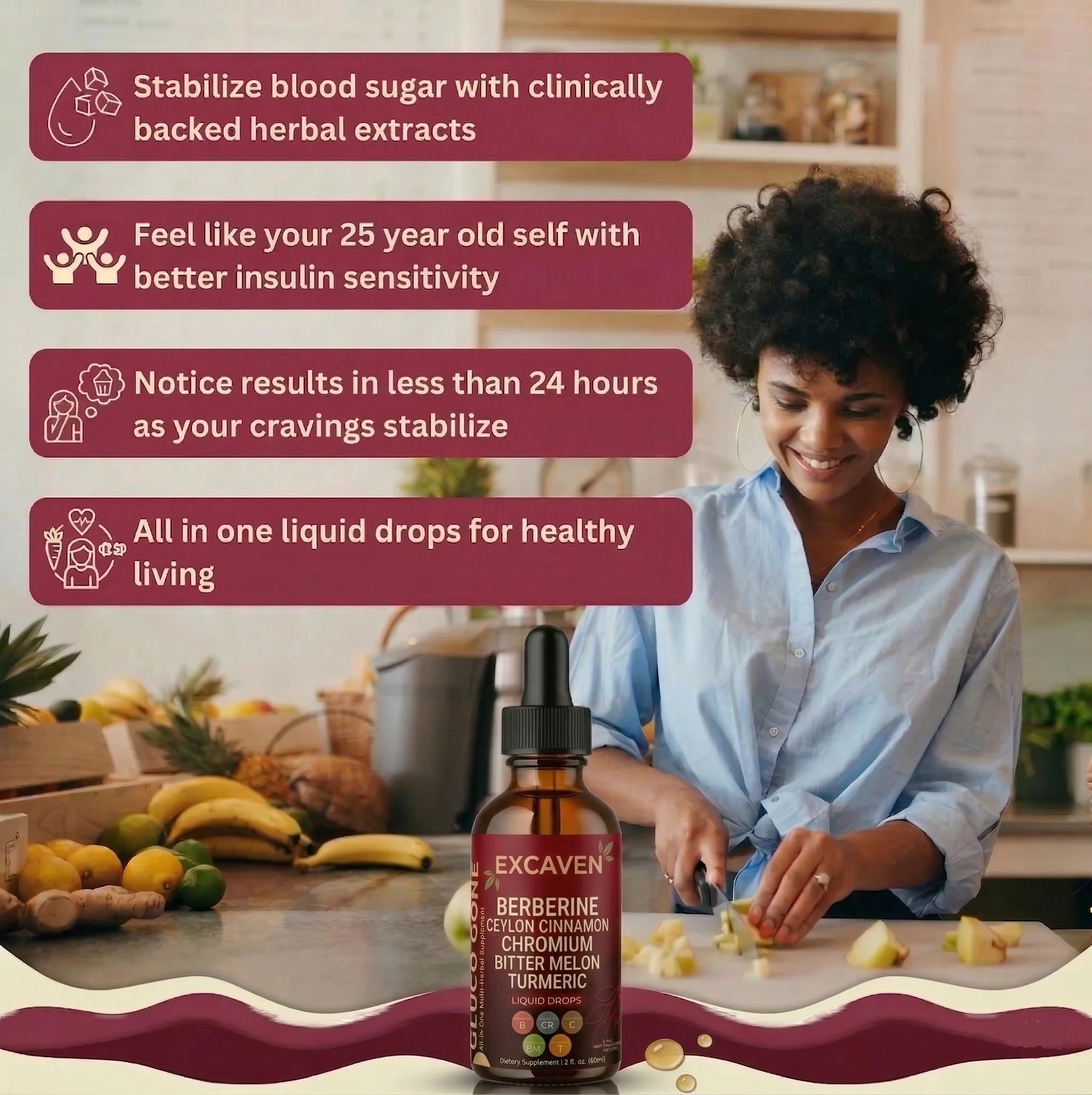 Berberine + Ceylon Cinnamon Regulator Drops (60mL)