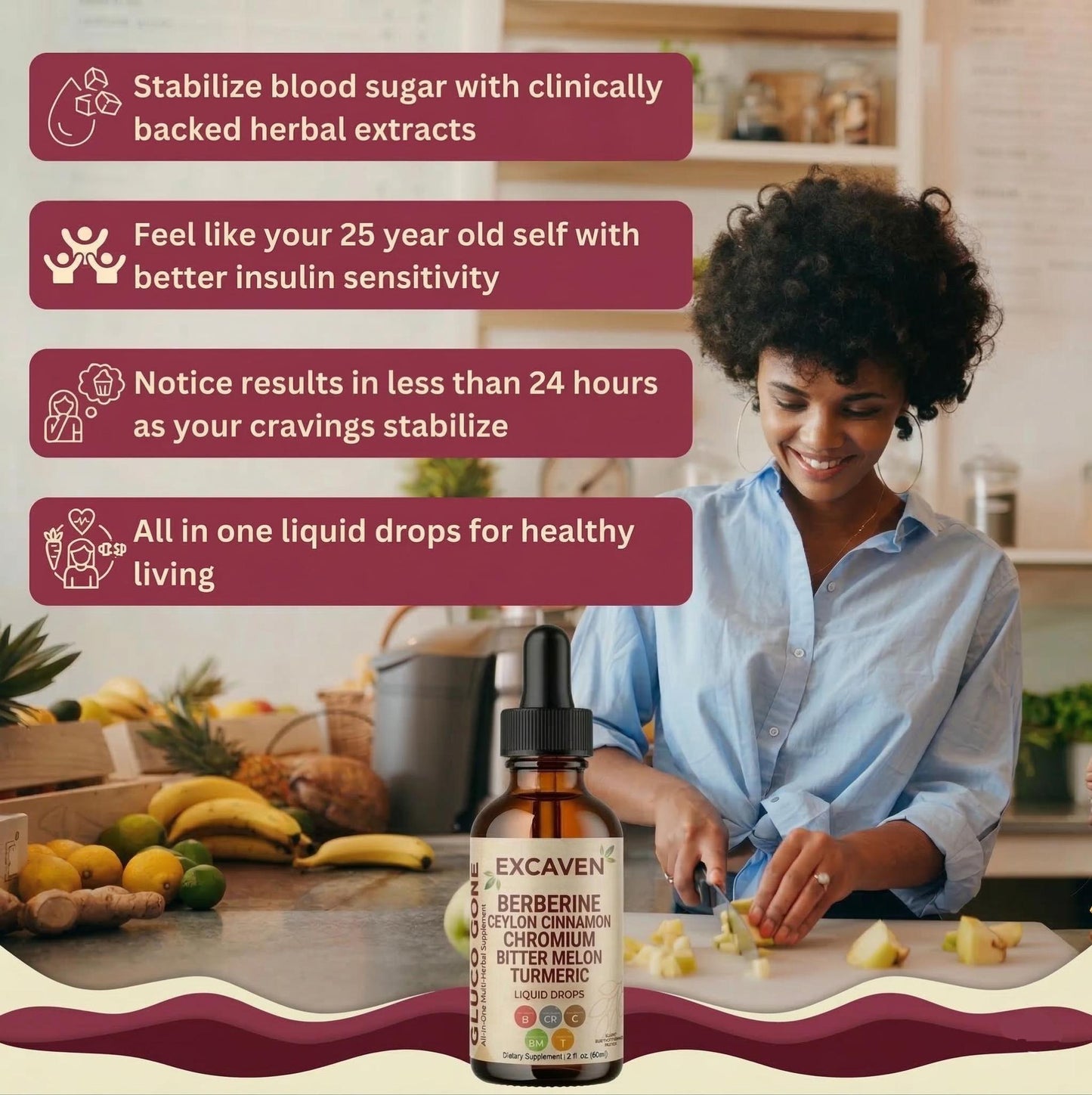 Berberine + Ceylon Cinnamon Regulator Drops (60mL)