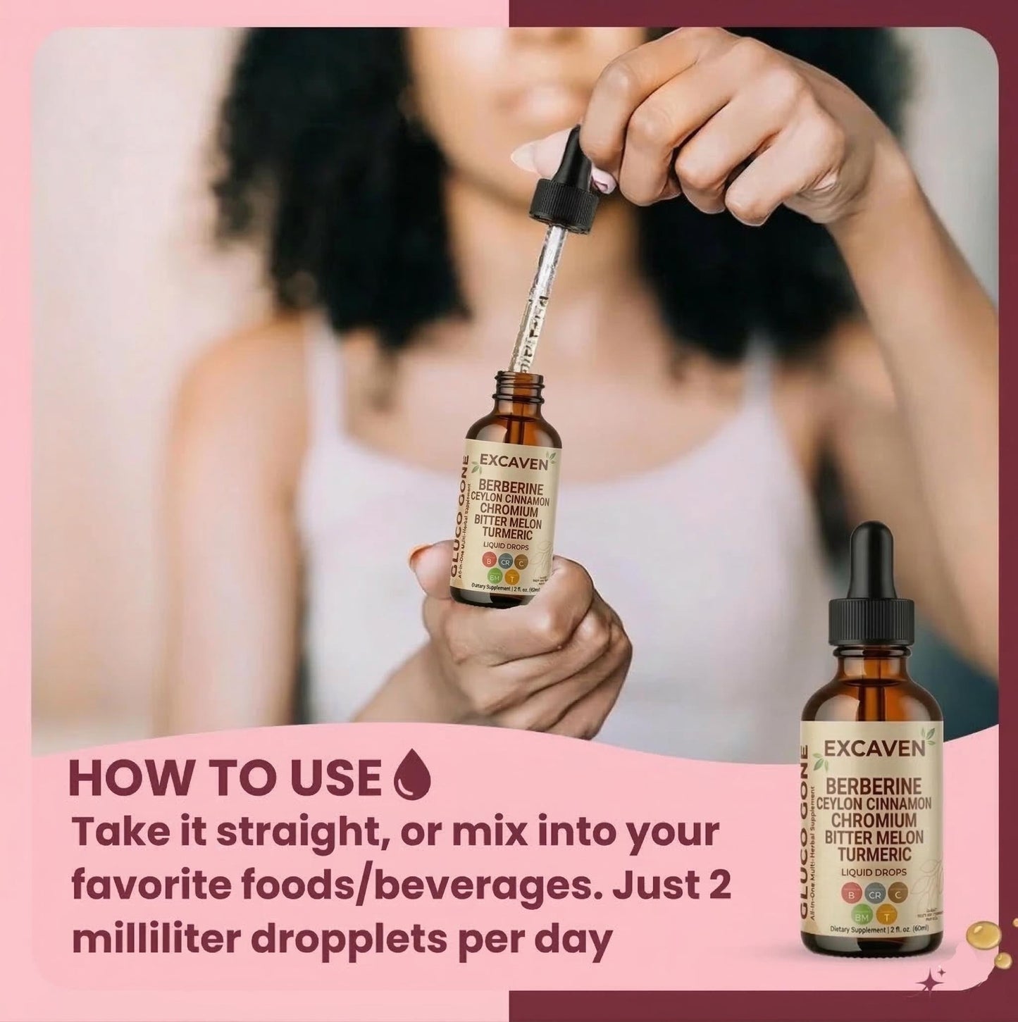 Berberine + Ceylon Cinnamon Regulator Drops (60mL)